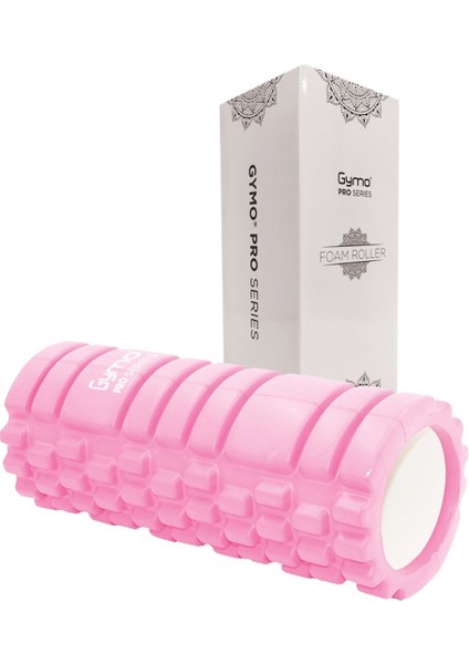 Gymo Pro Series Foam Roller Pilates Masaj Rulosu Pembe (Yurt Dışından)