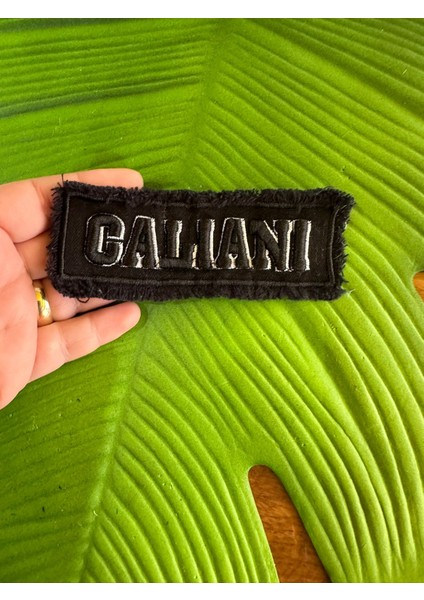 11X4 cm Siyah Kot Kabartma Yazılı Arma Dikiş Giyim Aksesuarı fiyatları