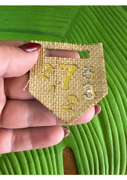 6x5 cm Ütü Ile Yapışan Hasır 7 Rakamı Arma Dikiş Aksesuarı fiyatları