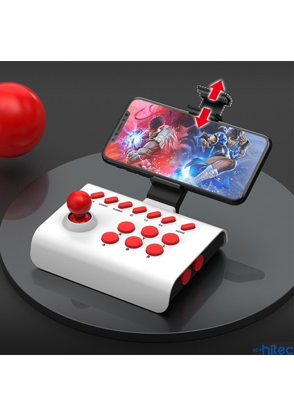 BSP-Y01 Joystick Switch/ps3/ps4/pc/android/ios Mf/tv Retro Oyun Konsolu Joystiği Kırmızı