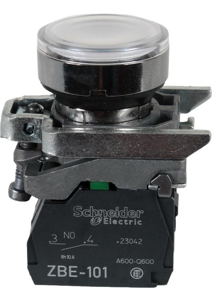 Schneider XB4BW31B5 Işikli Buton Beyaz LED 1na+1nk 24VAC/DC fiyatları