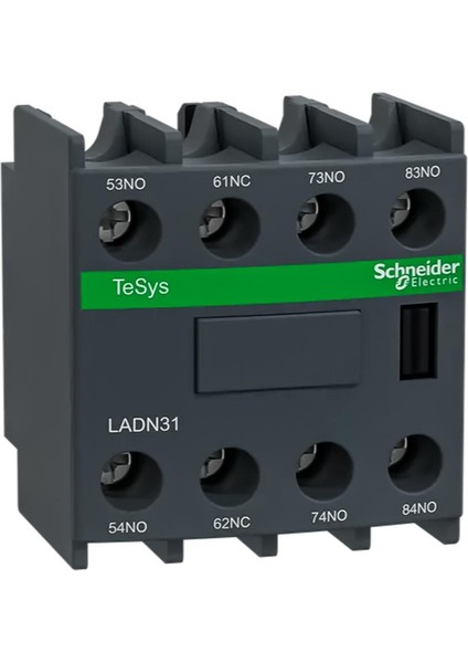 Schneider TeSys 3NA + 1NK Yardımcı Kontak Bloğu / LADN31