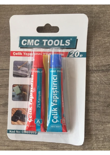 Cmc Tools Cmc Çelik Yapıştırıcı 2'li Karışım 20 Gram 1 Adet CMC7073