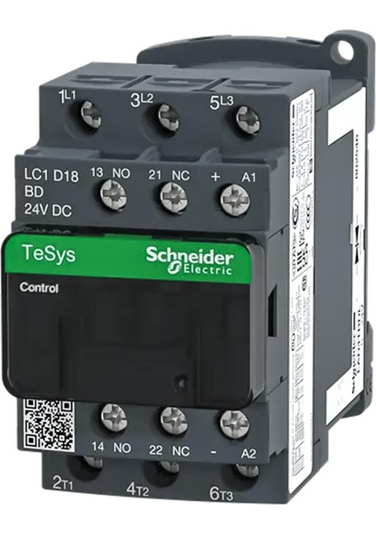 LC1D18BD 18A Kontaktör 24VDC