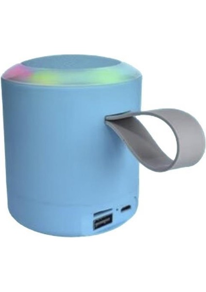 D24 Mavi Sd/usb Girişli Taşınabilir Bluetooth Hoparlör