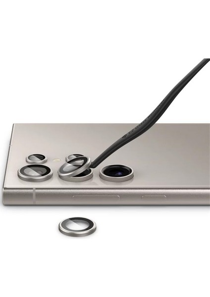 Galaxy S24 Ultra Kamera Lens Camı Koruyucu Kolay Kurulum GLAS.tR EZ Fit Optik Pro (2 Adet) Gray - AGL07426 indirimleri