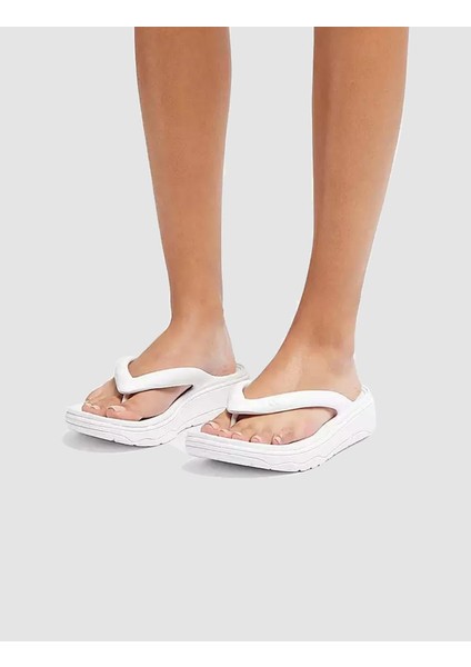 FitFlop RELIEFF RECOVERY HF4 Beyaz Kadın Parmak Arası Terlik fiyatları