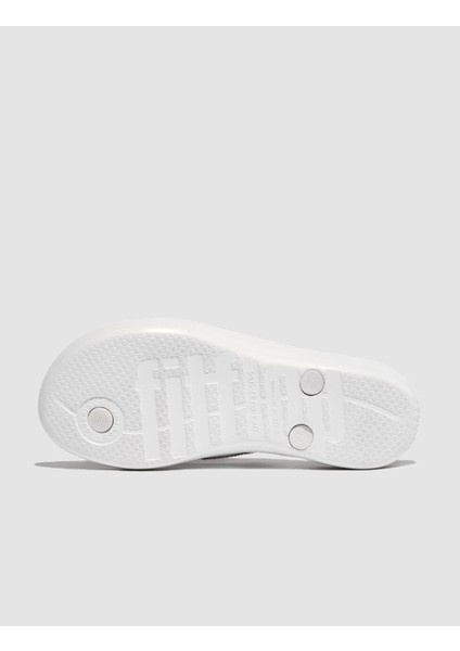 FitFlop IQUSHION SPARKLE R08 Beyaz Kadın Parmak Arası Terlik