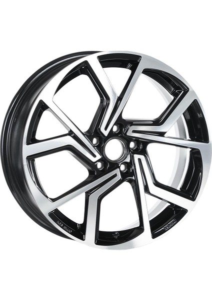 EMR-E230-01 8.0X19" -5X112 ET50 57.06 Black Diamond Jant (4 Adet)