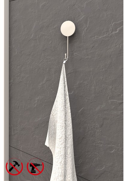 Alper İris Banyo Havlu Askısı Paslanmaz Krom Malzeme ile 2 Yıl Garanti