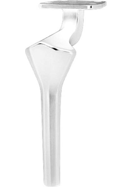 Elmas Lüx Metal Ayak 16 cm Krom Mobilya Koltuk Ayağı