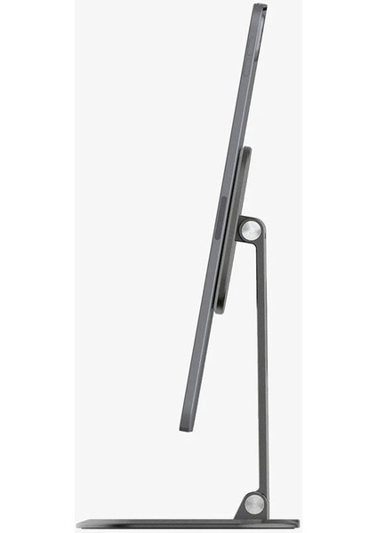 MagFit iPad & Tablet için MagSafe özellikli Manyetik Şarj Standı OneTap Easel Stand Space Gray - AMP06414