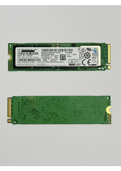 Pm981 512GB PCIe Gen3 X4 M.2 NVMe SSD indirimleri