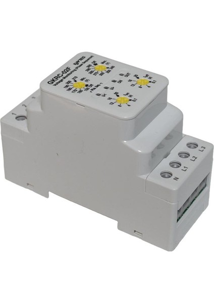GKRC-02F 3 Faz Gerilim Kontrol Rölesi