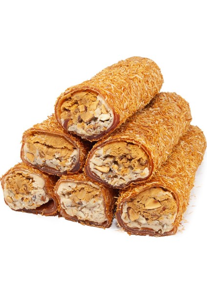 Kadayıf Krema Karamel Badem Sarma Lokum 1 kg