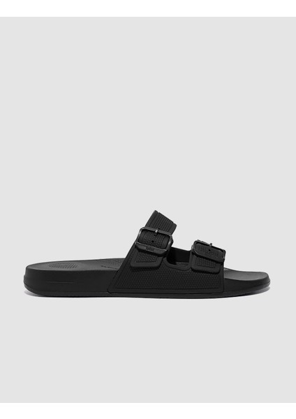 FitFlop iQUSHION GS9 Çift Tokalı Siyah Erkek Terlik fiyatları