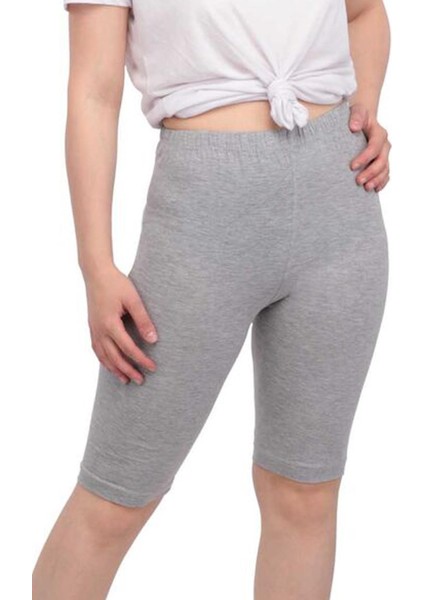 Tutku 156 Bayan Beli Lastikli Kısa Tayt