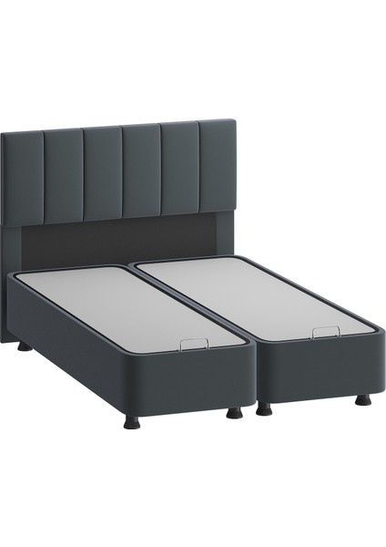 Yatak Başlığı, Kamelya Yatak Başlığı Antrasit, 150 cm modelleri