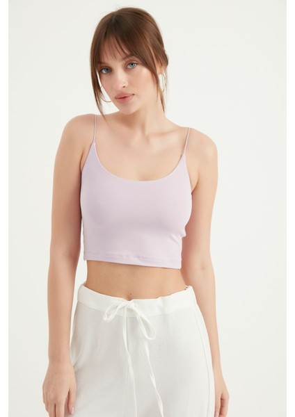 Ince Askılı Crop