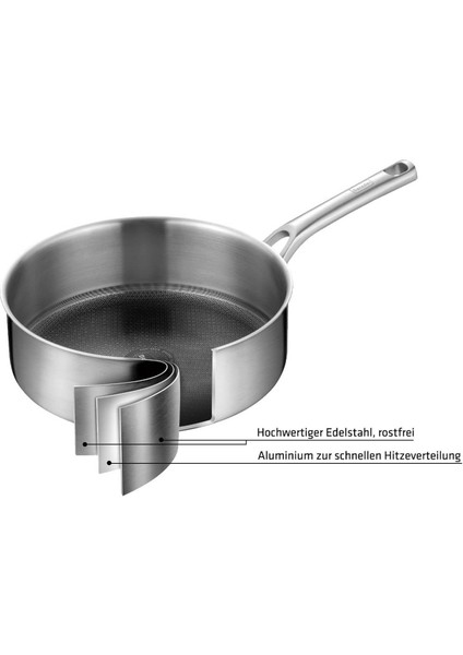 99208 Tricion Pro Paslanmaz Çelik Tava 24 cm fırsatları