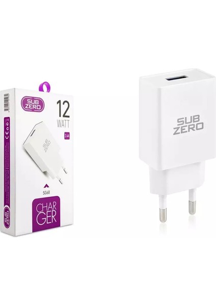 SG68 12W 2.4A Şarj Başlığı