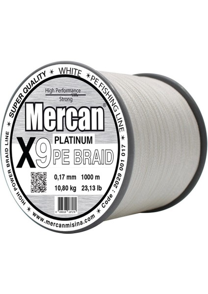 Pe Örgü Platinum X9 Ip 1000M Misina