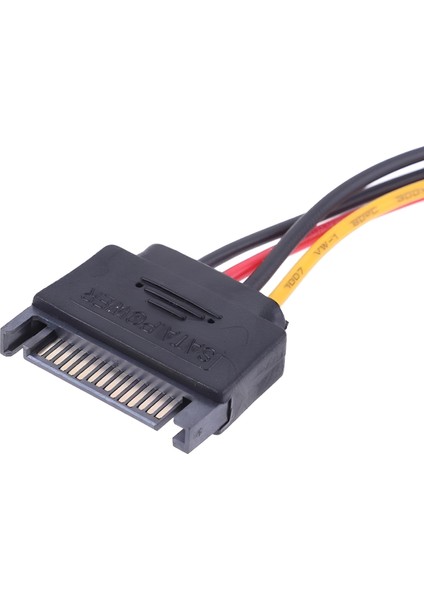 Sata Kasa HDD Dişi Erkek 4 Pin Power Molex Güç Kablosu 20 cm