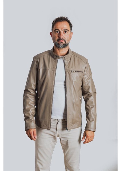 Luzern Vizon Erkek Deri Ceket modelleri