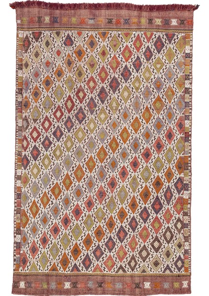 Soho Antiq Cidal Etnik Tasarımlı El Dokuma Kilim 146X235 cm