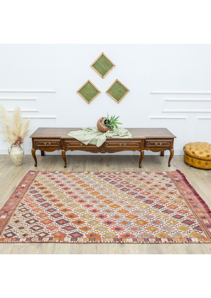 Soho Antiq Cidal Etnik Tasarımlı El Dokuma Kilim 146X235 cm