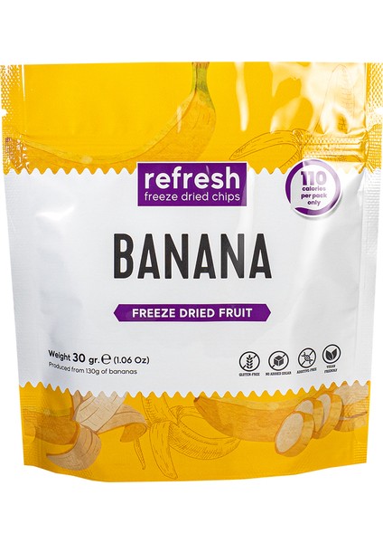 Refresh Chips Bol Bol Muz Freeze Dry