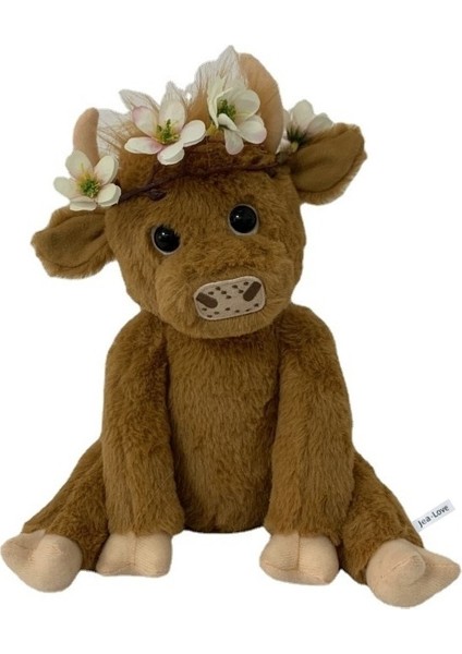 Jea Love 25CM Oturan Yak Peluş Bebek (Yurt Dışından)