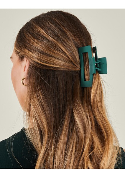 Dikdörtgen Mat Pençe Saç Tokası modelleri