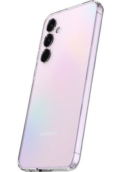 Galaxy A55 Kılıf Liquid Crystal 4 Tarafı Tam Koruma Crystal Clear - ACS07537