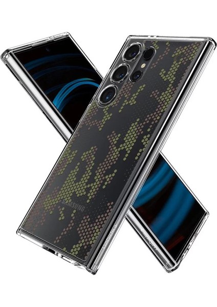 Galaxy S24 Ultra Kılıf Ultra Hybrid Digital Camo - ACS07547