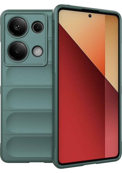 Xiaomi Redmi Note 13 Pro 4g Kılıf Oslo Prime Yeşil