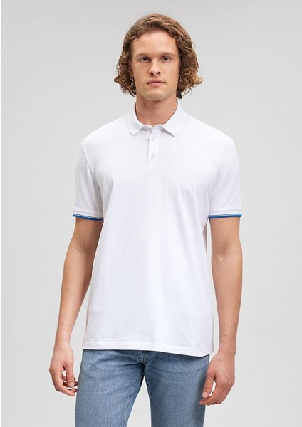 Polo Tişört Beyaz Beyaz
