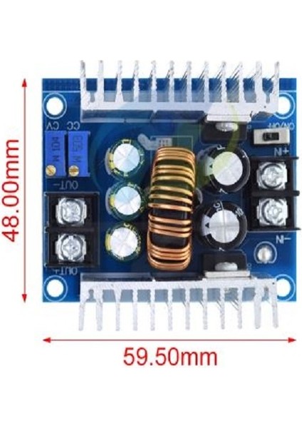 300W/20A Dc-Dc Buck Dönüştürücü - Gerilim Düşürücü Modül