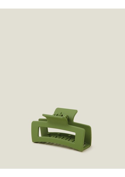 Dikdörtgen Mat Pençe Saç Tokası