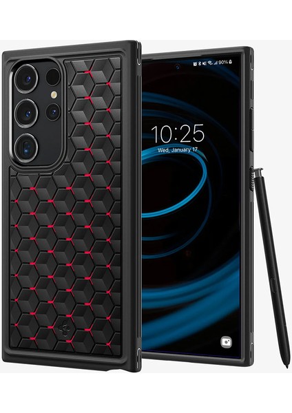 Galaxy S24 Ultra Kılıf Cryo Armor Cryo Red - ACS07291