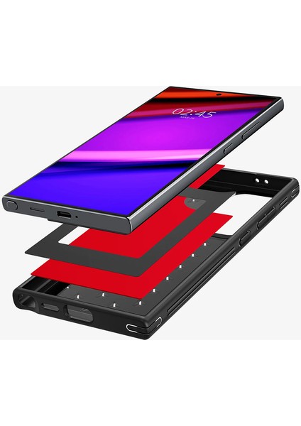 Galaxy S24 Ultra Kılıf Cryo Armor Cryo Red - ACS07291