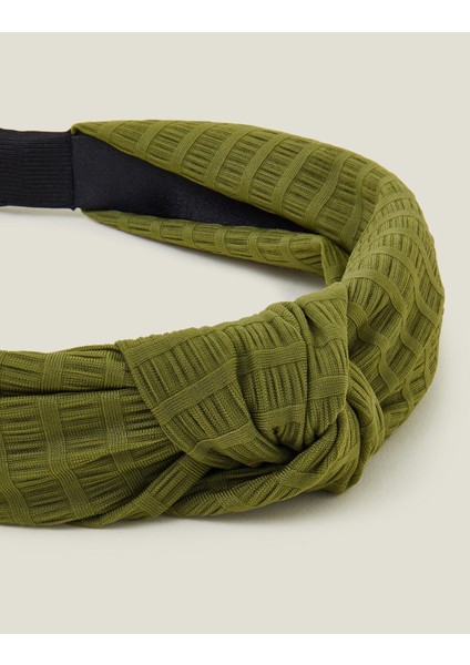 Dokulu Düğümlü Saç Bandı