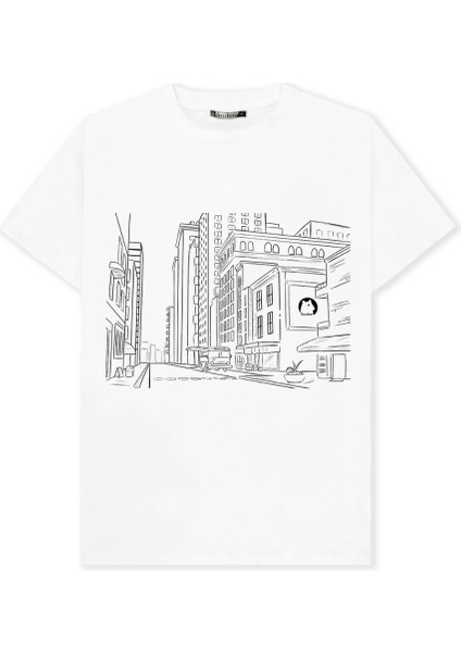 Unisex Şehir T-Shirt