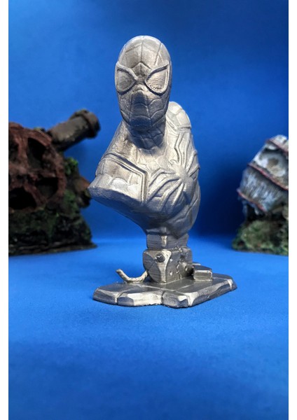 Spider Man Büst 10CM - Gri