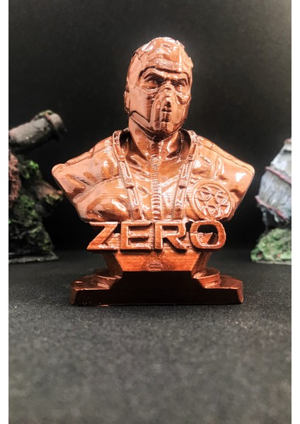 Mortal Kombat Sub-Zero Büst 10CM - Bakır