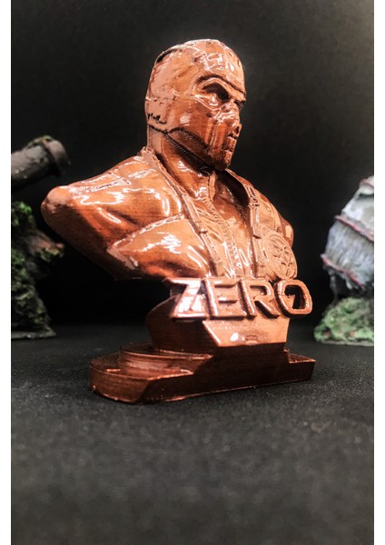 Mortal Kombat Sub-Zero Büst 10CM - Bakır