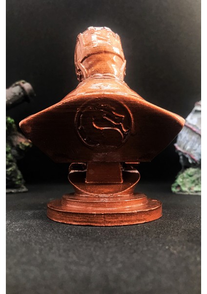 Mortal Kombat Sub-Zero Büst 10CM - Bakır