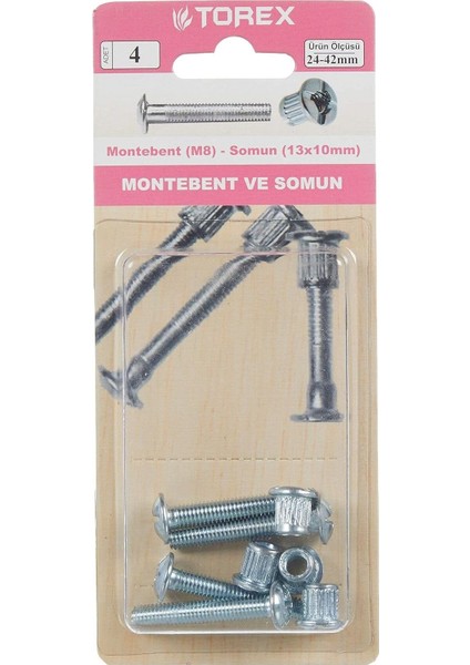 Çap 8 mm Montebent 24-42 mm