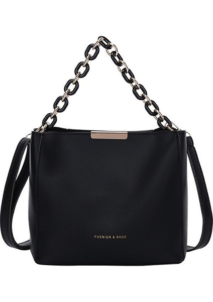 Kadın Kova Çanta Omuz Crossbody Çanta (Yurt Dışından)