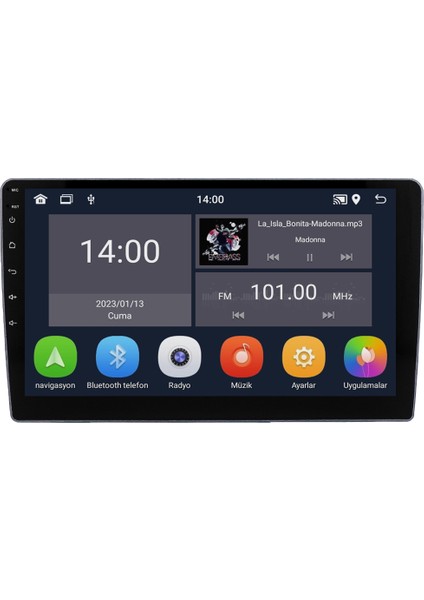 Kia Ceed (2010-2012) Android 14 Multimedya Carplay 9 Inch 4 GB Ram / 64 GB Hafıza CRV-4308XD